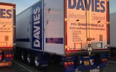 A cheeky lorry slogan interrupts motorway monotiny